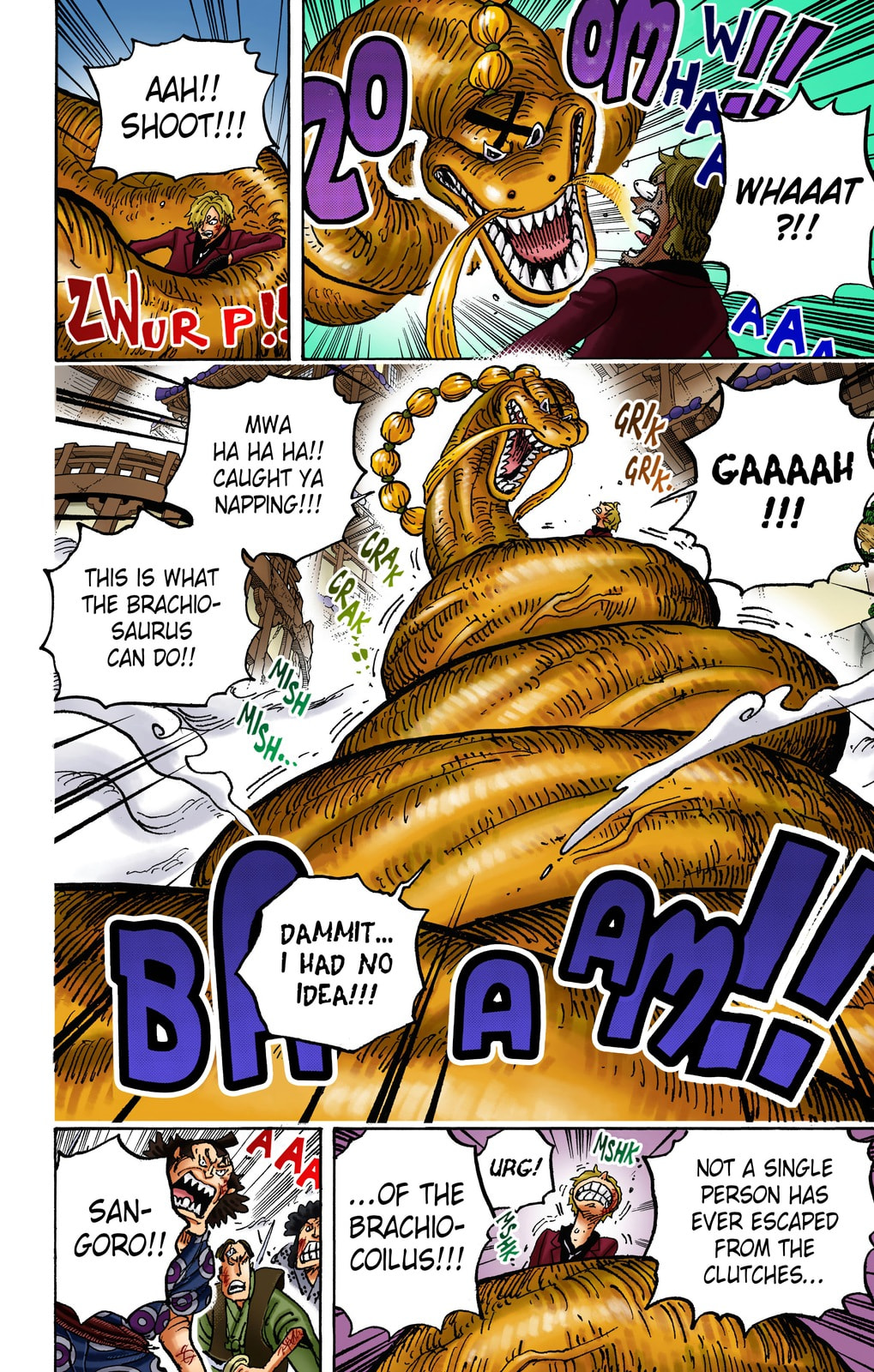 One Piece Digital Colored Chapter 1028 image 14